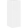 TV staliukas TV sieninė spintelė 2 pcs Blizgus baltas 30 x 31 x 80 cm