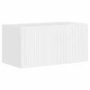 TV staliukas TV sieninė spintelė 2 pcs Blizgus baltas 60 x 31 x 29,5 cm