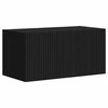 TV staliukas TV sieninė spintelė 2 pcs Juoda 60 x 31 x 29,5 cm
