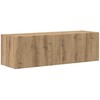 TV staliukas TV sieninė spintelė 2 pcs Meistrų ąžuolas 98 x 31 x 29,5 cm