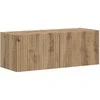 TV staliukas TV sieninė spintelė 2 pcs Meistrų ąžuolas 39 x 31 x 29,5 cm