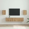 TV staliukas TV sieninė spintelė 2 pcs Meistrų ąžuolas 30 x 31 x 40 cm