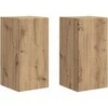 TV staliukas TV sieninė spintelė 2 pcs Meistrų ąžuolas 30 x 31 x 60 cm
