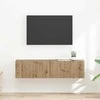 TV staliukas TV sieninė spintelė 2 pcs Meistrų ąžuolas 60 x 31 x 29,5 cm