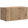 TV staliukas TV sieninė spintelė 2 pcs Meistrų ąžuolas 60 x 31 x 29,5 cm