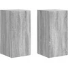 TV staliukas TV sieninė spintelė 2 pcs Pilkas Sonoma 30 x 31 x 60 cm