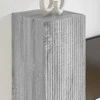 TV staliukas TV sieninė spintelė 2 pcs Pilkas Sonoma 30 x 31 x 60 cm