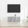 TV staliukas TV sieninė spintelė 2 pcs Pilkas Sonoma 39 x 31 x 29,5 cm