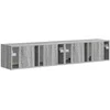 TV staliukas TV sieninė spintelė 2 pcs Pilkas Sonoma 78,5 x 31 x 29,5 cm