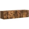 TV staliukas TV sieninė spintelė 2 pcs Rūkyta ąžuolas 60 x 31 x 29,5 cm