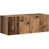 TV staliukas TV sieninė spintelė 2 pcs Senovinis medis 39 x 31 x 29,5 cm