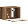 TV staliukas TV sieninė spintelė 2 pcs Senovinis medis 39 x 31 x 29,5 cm