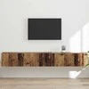 TV staliukas TV sieninė spintelė 2 pcs Senovinis medis 98 x 31 x 29,5 cm