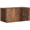 TV staliukas TV sieninė spintelė 2 pcs Senovinis medis 60 x 31 x 29,5 cm