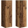 TV staliukas TV sieninė spintelė 2 pcs Senovinis medis 30 x 31 x 100 cm