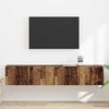 TV staliukas TV sieninė spintelė 2 pcs Senovinis medis 78,5 x 31 x 29,5 cm