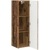 TV staliukas TV sieninė spintelė 2 pcs Senovinis medis 30 x 31 x 100 cm