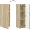 TV staliukas TV sieninė spintelė 2 pcs Sonoma 30 x 31 x 100 cm