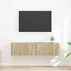 TV staliukas TV sieninė spintelė 2 pcs Sonoma 60 x 31 x 29,5 cm
