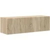 TV staliukas TV sieninė spintelė 2 pcs Sonoma 98 x 31 x 29,5 cm