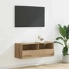 TV staliukas TV sieninė spintelė Amatininkų ąžuolas 80 x 30 x 30 cm