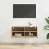 TV staliukas TV sieninė spintelė Amatininkų ąžuolas 80 x 30 x 30 cm