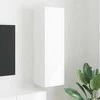 TV staliukas TV sieninė spintelė Balta 30 x 31 x 100 cm Apdirbta mediena