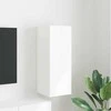 TV staliukas TV sieninė spintelė Balta 30 x 31 x 80 cm Apdirbta mediena