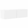 TV staliukas TV sieninė spintelė Balta 98 x 31 x 29,5 cm Apdirbta mediena