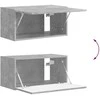 TV staliukas TV sieninė spintelė Betoninė 60 x 31 x 29,5 cm Apdirbta mediena