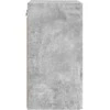 TV staliukas TV sieninė spintelė 30 x 31 x 60 cm Betoninė Apdirbta mediena