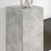 TV staliukas TV sieninė spintelė Betoninė 30 x 31 x 100 cm Apdirbta mediena