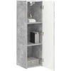TV staliukas TV sieninė spintelė Betoninė 30 x 31 x 100 cm Apdirbta mediena