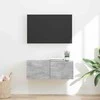 TV staliukas TV sieninė spintelė Betoninė 78,5 x 31 x 29,5 cm