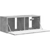 TV staliukas TV sieninė spintelė Betoninė 78,5 x 31 x 29,5 cm