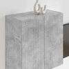 TV staliukas TV sieninė spintelė Betono pilka 59,5 x 31 x 60 cm