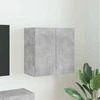 TV staliukas TV sieninė spintelė Betono pilka 59,5 x 31 x 60 cm