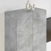 TV staliukas TV sieninė spintelė Betono pilka 59,5 x 31 x 100 cm