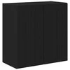 TV staliukas TV sieninė spintelė Juoda 59,5 x 31 x 60 cm Apdirbta mediena