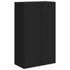 TV staliukas TV sieninė spintelė Juoda 59,5 x 31 x 100 cm Apdirbta mediena