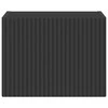 TV staliukas TV sieninė spintelė 39 x 31 x 29,5 cm Juoda Apdirbta mediena
