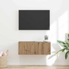 TV staliukas TV sieninė spintelė 78,5 x 31 x 29,5 cm Meistrų ąžuolas