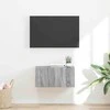 TV staliukas TV sieninė spintelė Pilkas Sonoma 60 x 31 x 29,5 cm