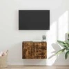 TV staliukas TV sieninė spintelė Rūkyta ąžuolas 59,5 x 31 x 40 cm