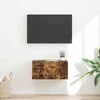 TV staliukas TV sieninė spintelė Rūkyta ąžuolas 60 x 31 x 29,5 cm