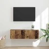 TV staliukas TV sieninė spintelė Senovinis medis 98 x 31 x 29,5 cm