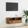 TV staliukas TV sieninė spintelė Senovinis medis 80 x 30 x 30 cm