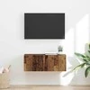 TV staliukas TV sieninė spintelė Senovinis medis 78,5 x 31 x 29,5 cm