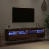 TV staliukas TV sieniniai spintelės 2 pcs Senovinis medis 80 x 30 x 40 cm