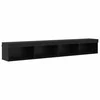 TV staliukas TV spintelių komplektas 2 pcs Juodas ąžuolas 100 x 30 x 30 cm